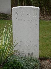 Fosse No.10 Communal Cemetery Extension Sains-En-Gohelle - Tsan Yu Chun, 